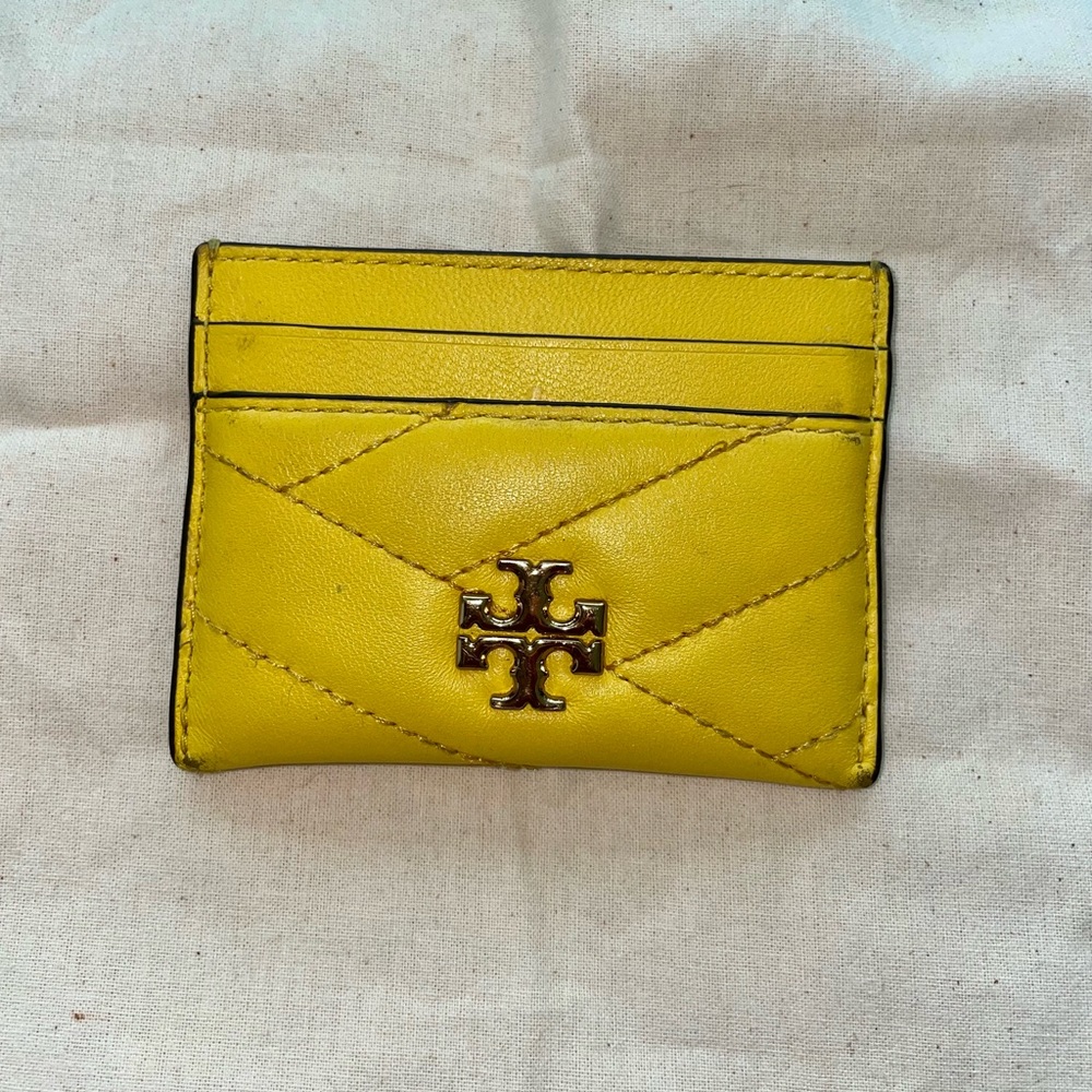 Tory Burch Kira Chevron Card Case